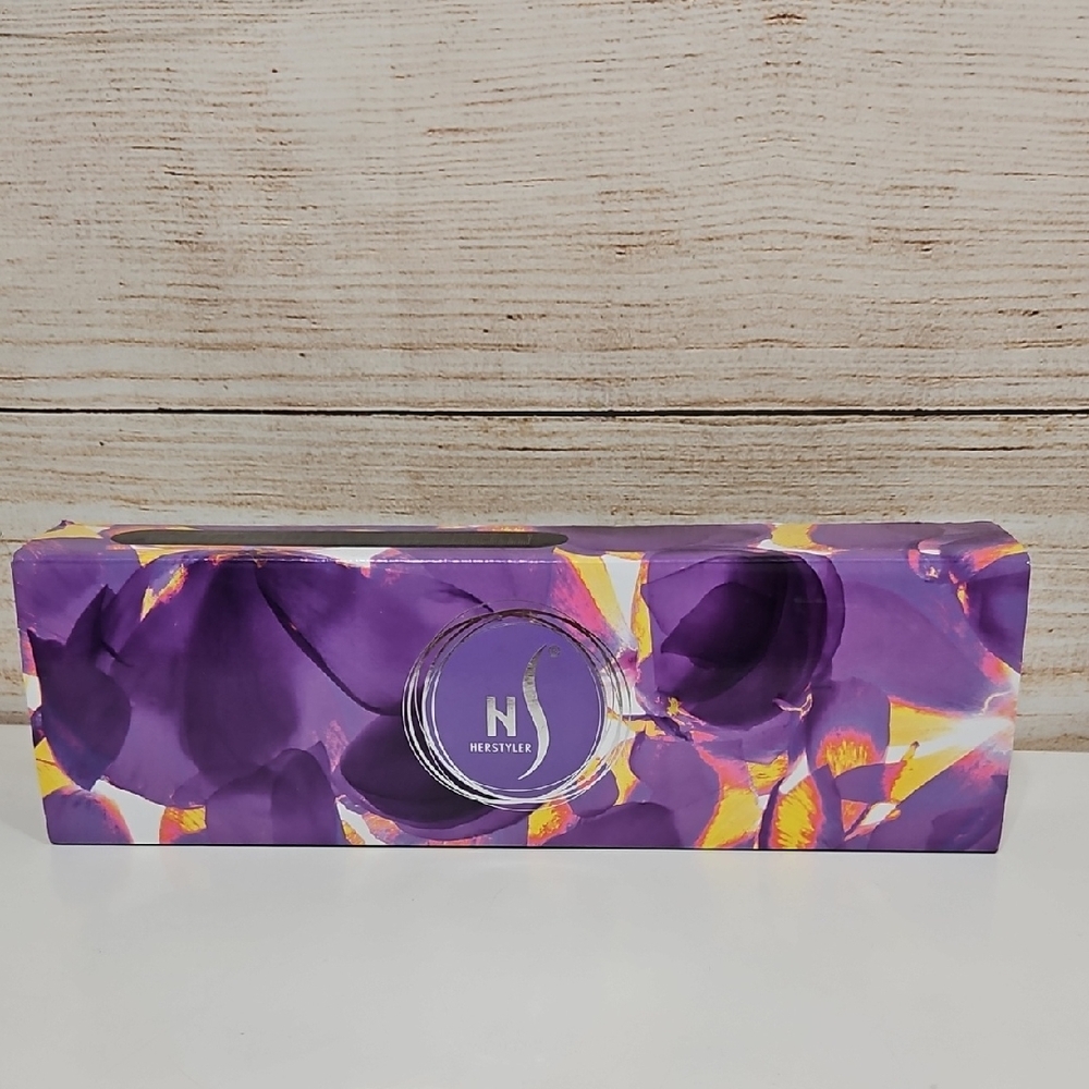 HerStyler Hair Styling Wand Purple 18-25mm